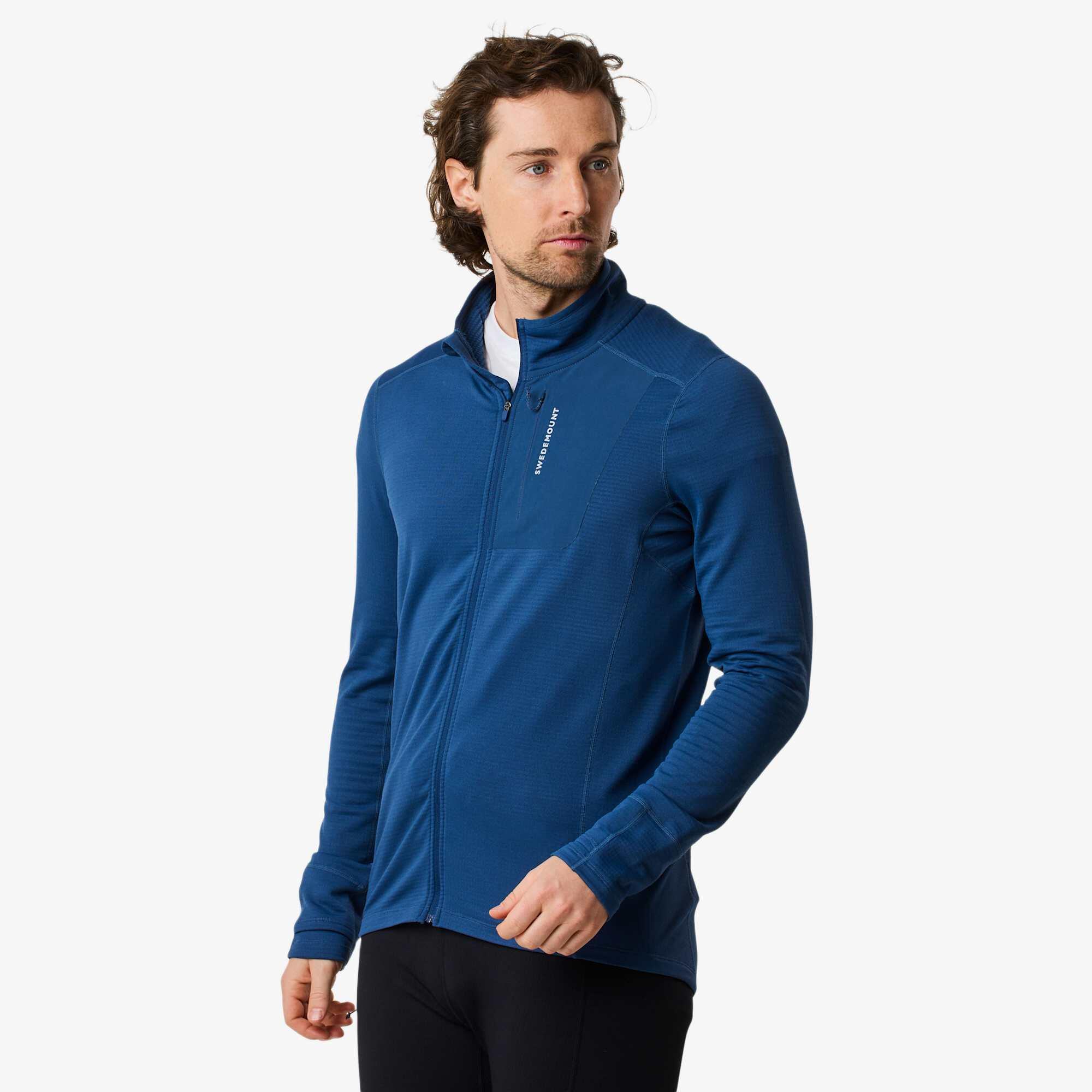 Pull de training randonnée homme Ultra Light Tech Midlayer Full Zip quick dry 4/7