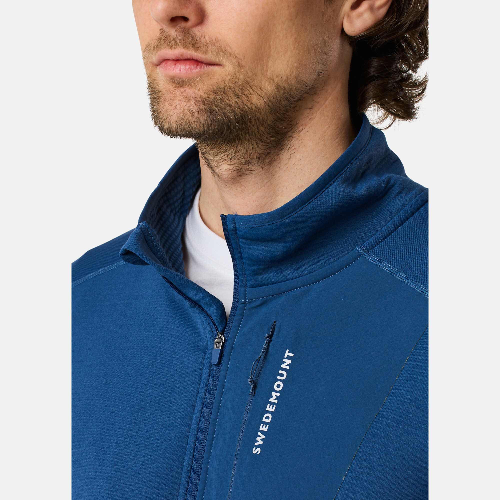 Pull de training randonnée homme Ultra Light Tech Midlayer Full Zip quick dry 6/7
