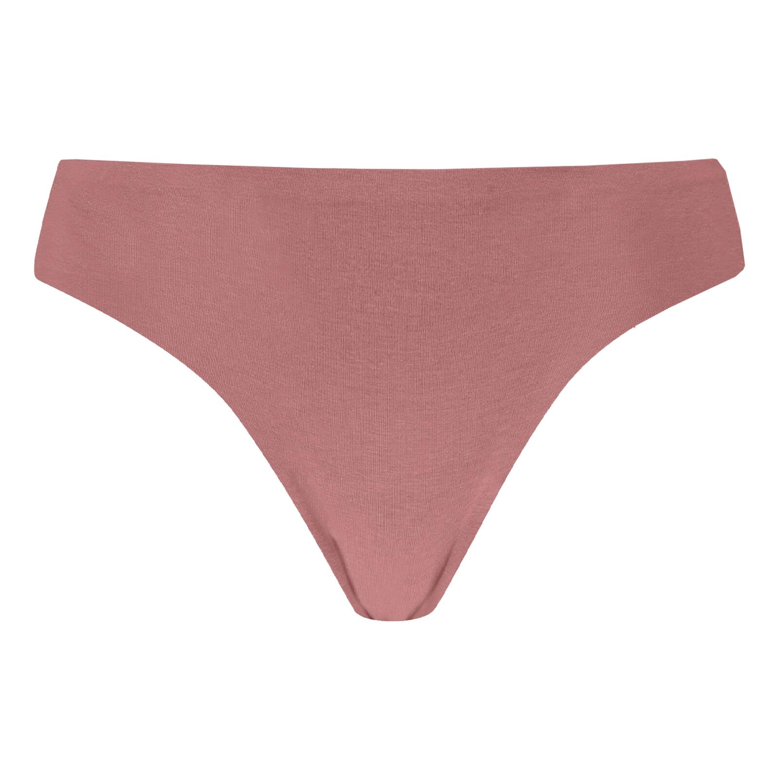 2er Pack Strings weich elastisch Damen - Invisible Ultra Soft Cotton 4/4