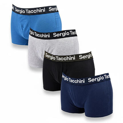 Sergio Tacchini Pack de Boxers Homme Lot de 4