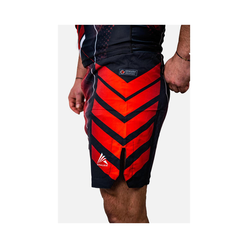 Short MMA ARMURA Kempo 3.0 Rosu Juniori