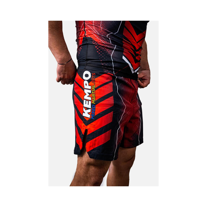 Short MMA ARMURA Kempo 3.0 Rosu Juniori