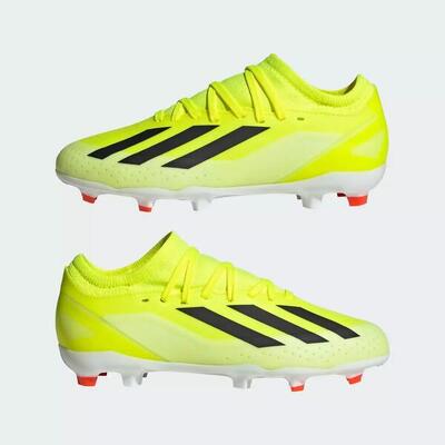 Voetbalschoenen adidas x crazyfast league jongens geel