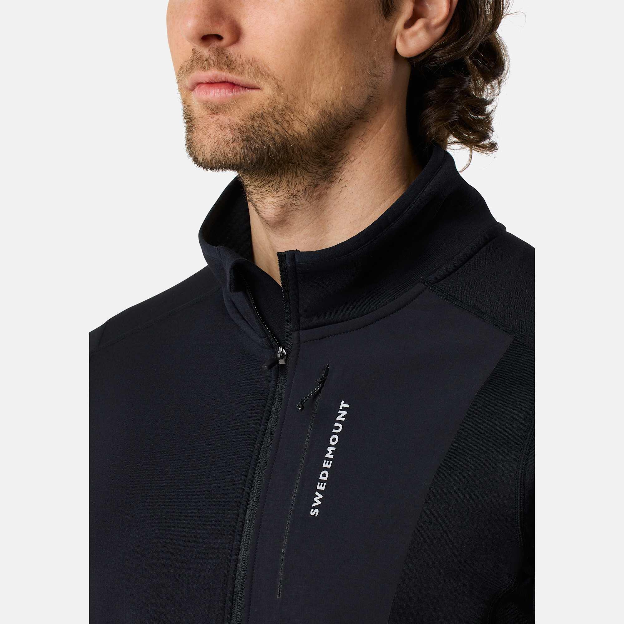 Pull de training randonnée homme Ultra Light Tech Midlayer Full Zip quick dry 6/7