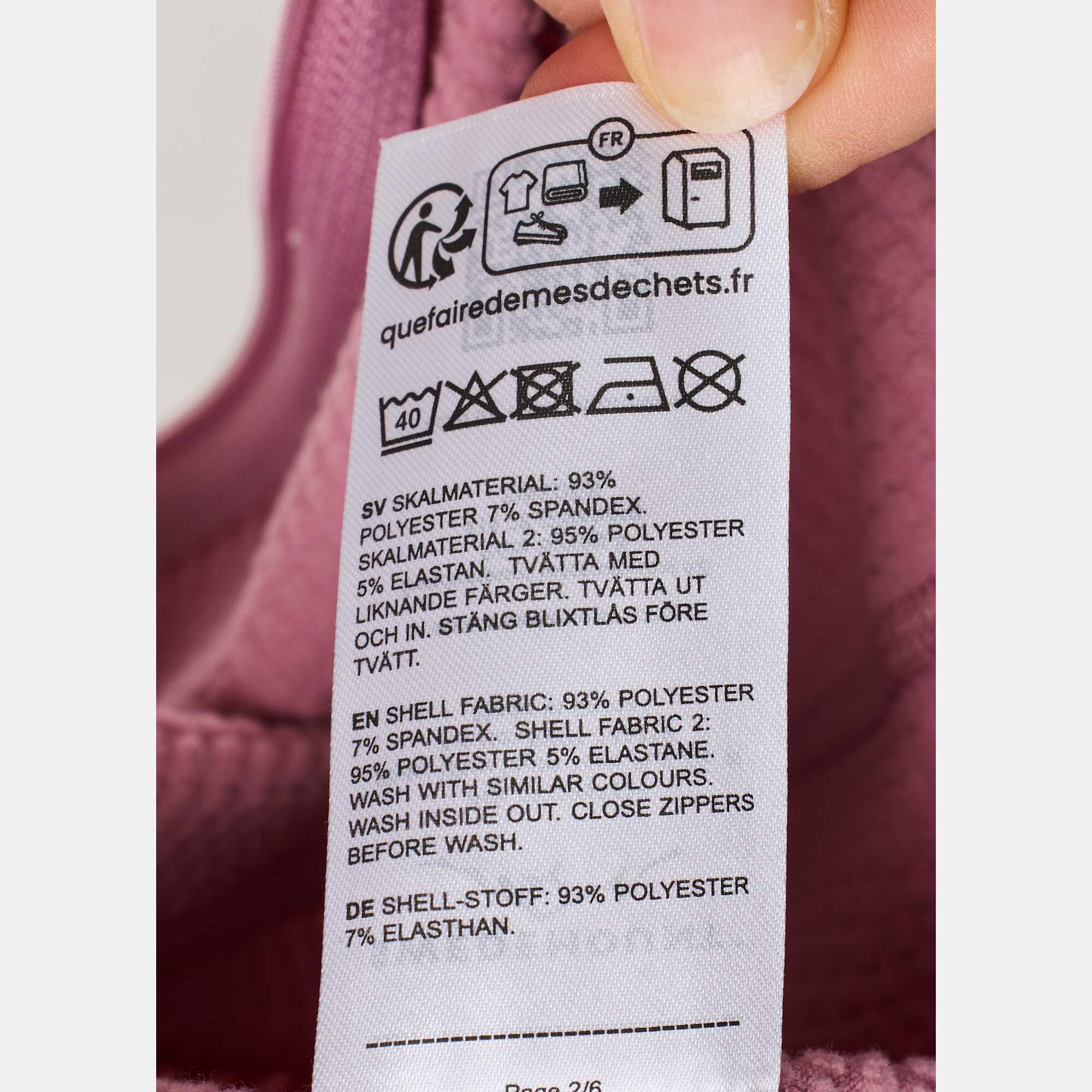 Pull randonnée femme respirant Ultra Light Tech Midlayer Full Zip entraînement 7/7
