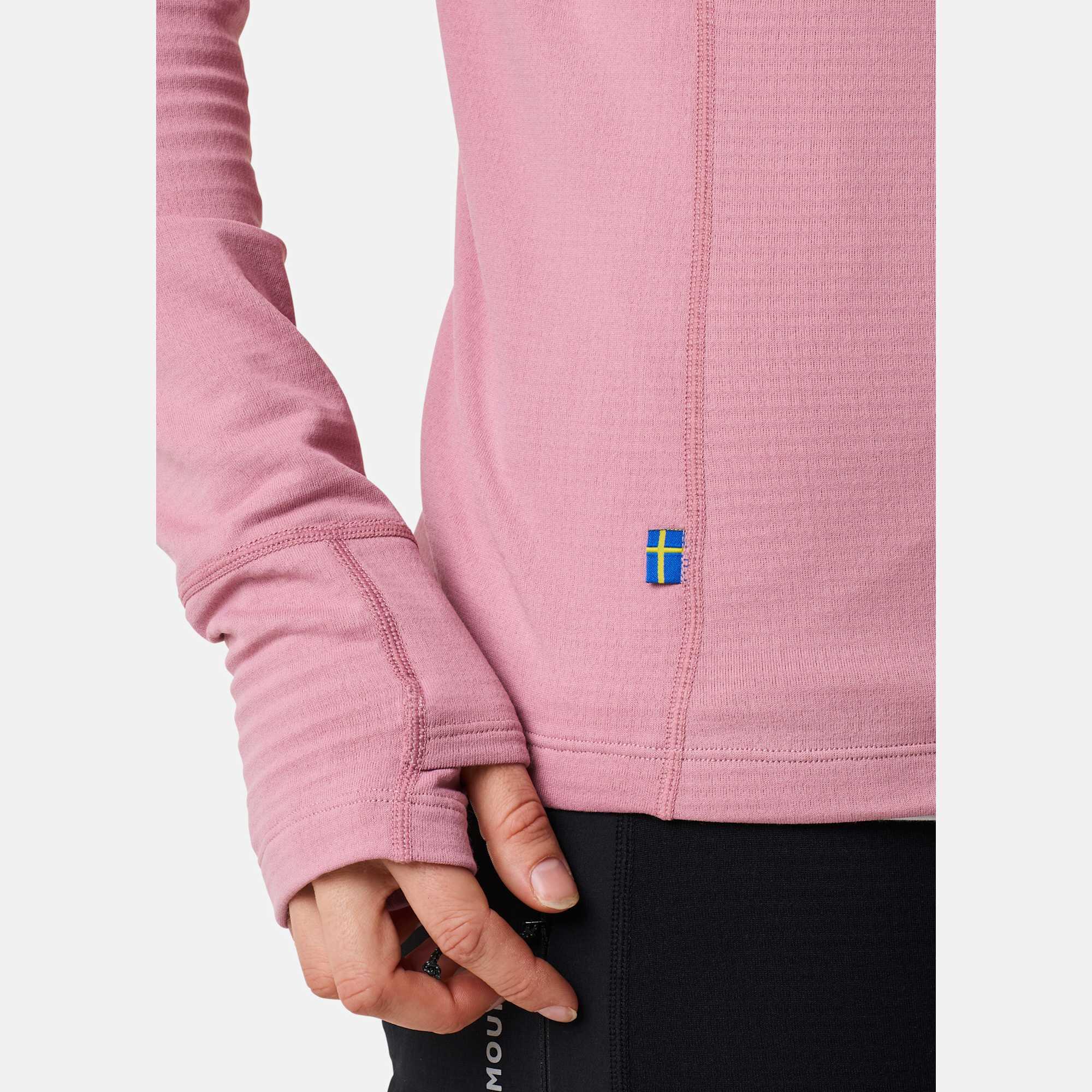 Pull randonnée femme respirant Ultra Light Tech Midlayer Full Zip entraînement 6/7