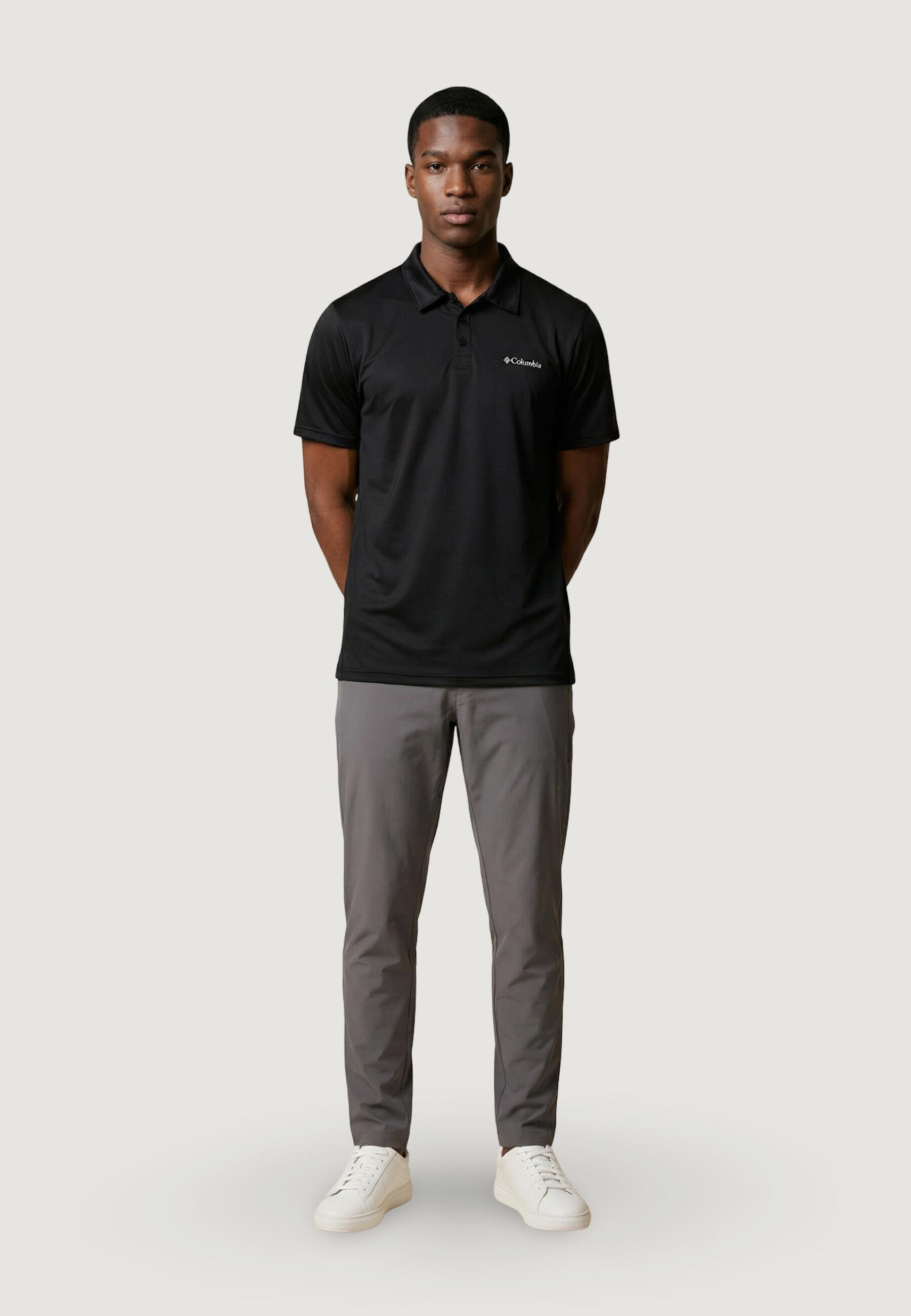 Polo maniche corte Uomo Columbia Hike™ Polo Nero 3/5