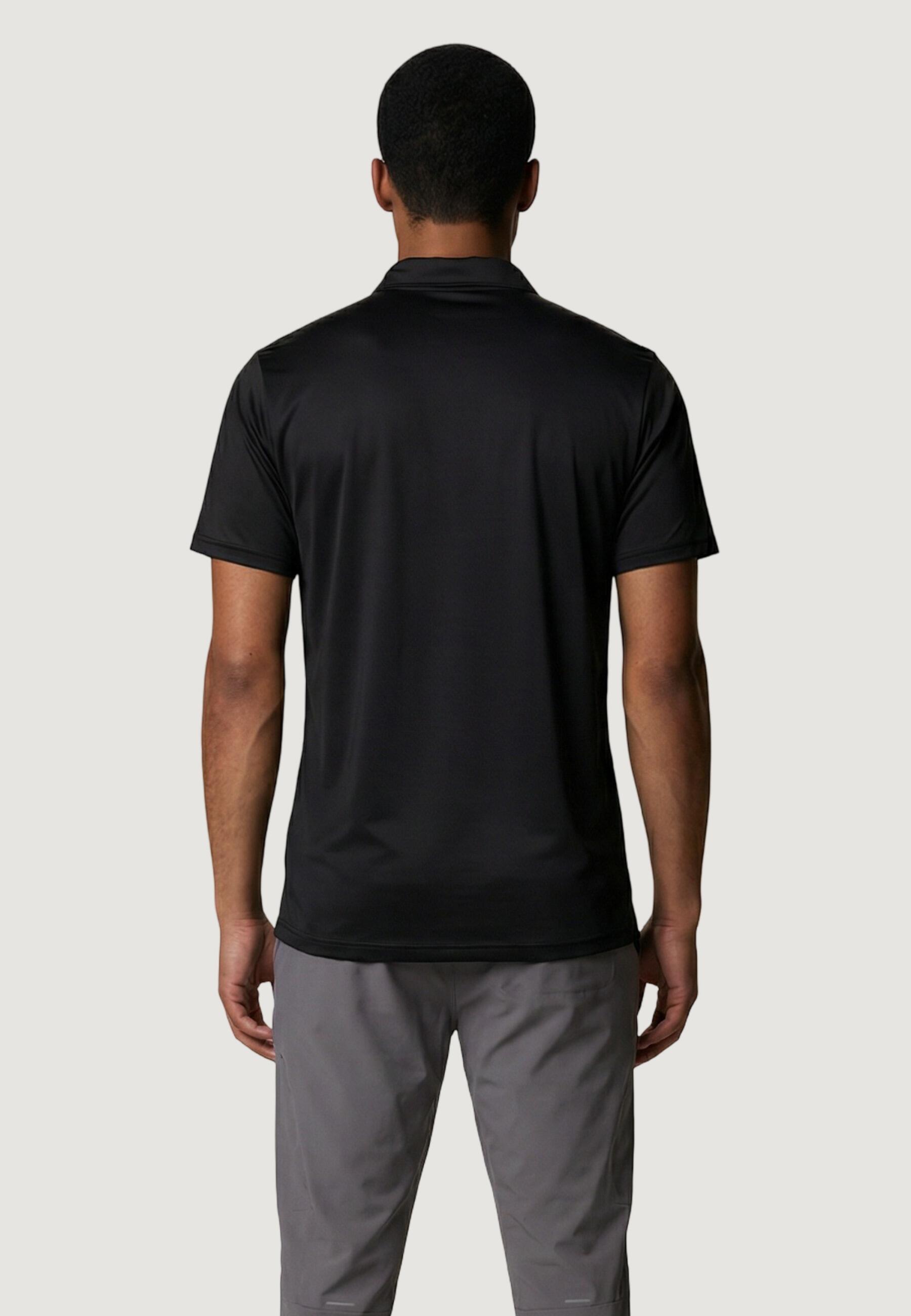 Polo maniche corte Uomo Columbia Hike™ Polo Nero 4/5