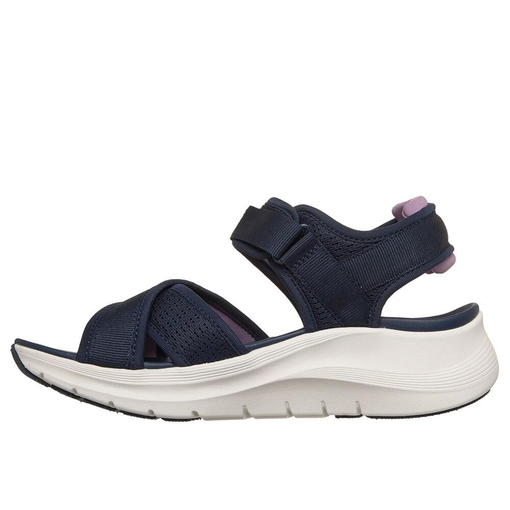 SANDALE FEMME Skechers Arch Fit 2.0  Feelin tissu BLEU 6/7