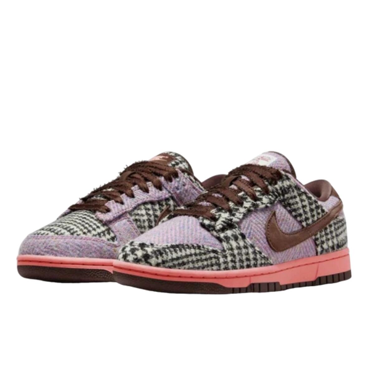Chaussures  Dunk Low Harris Tweed Purple Pink 2/4