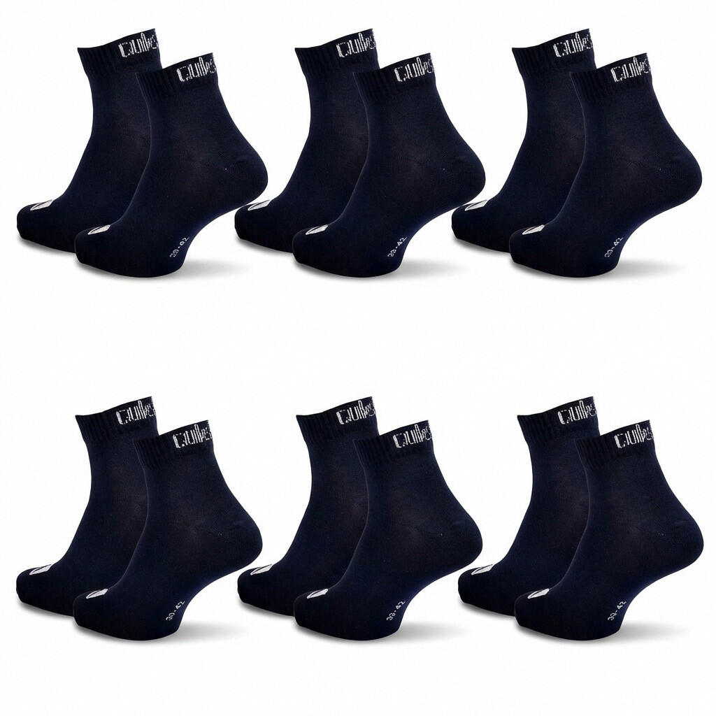 Quiksilver Confezione di calzini da uomo QUARTER Set da 6 paia Sport 4/7