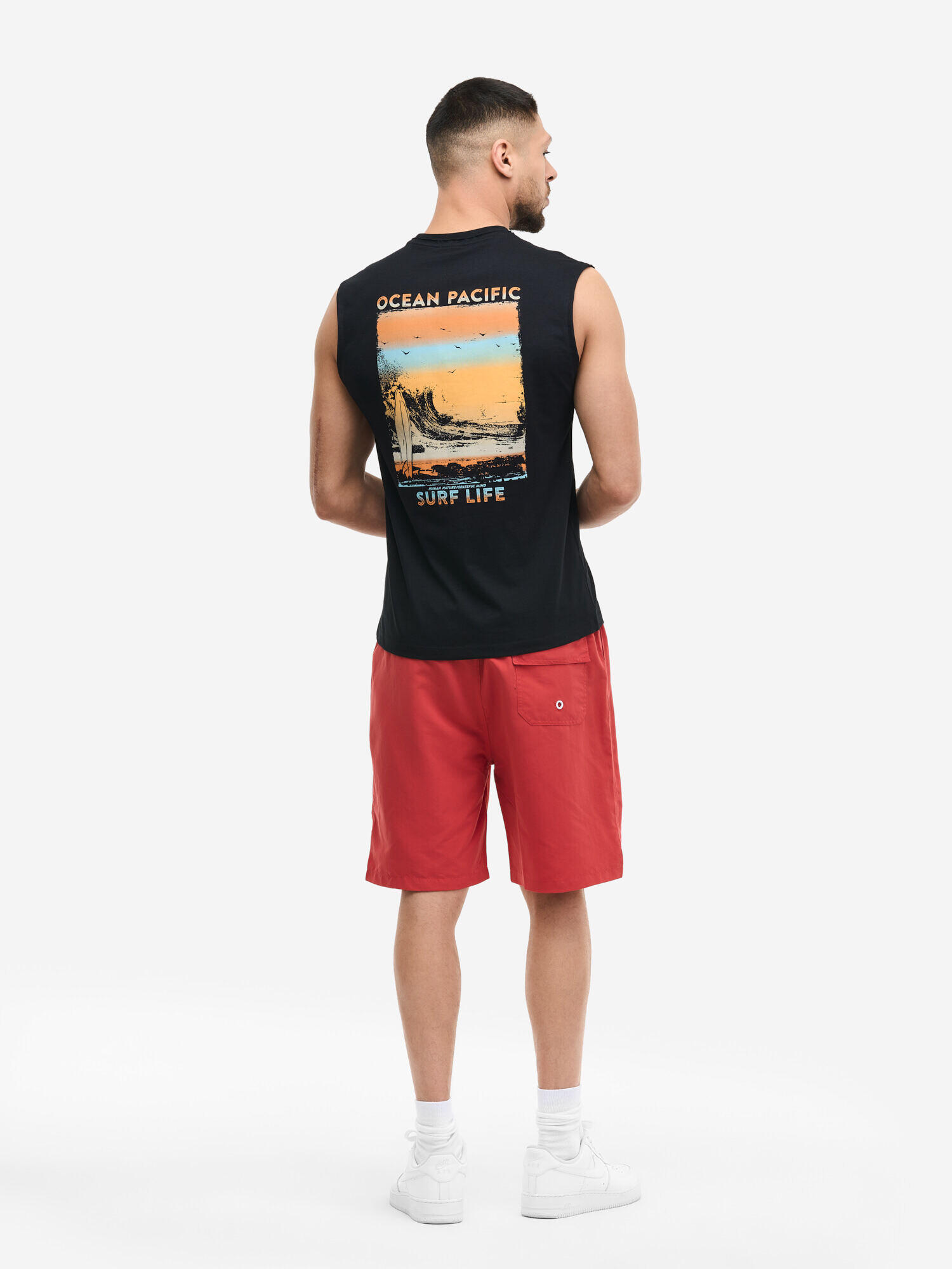 OCEAN PACIFIC Herren ärmelloses T-Shirt normale Passform ULLADULLA 4/6
