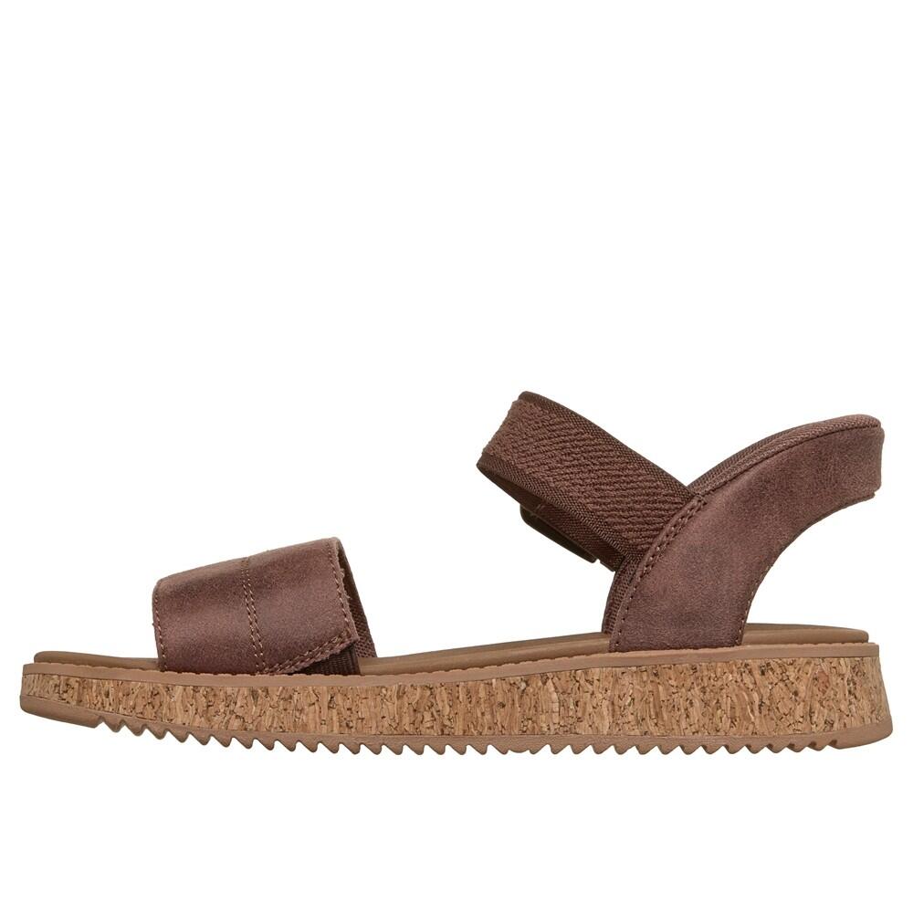 SANDALE FEMME Skechers Slip-ins  Bobs Sun Vibe Be Corky MARRON 6/7