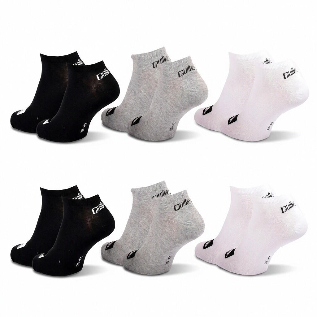Quiksilver Sokkenpakket voor heren SNEAKER Set van 6 paar Sport 4/7