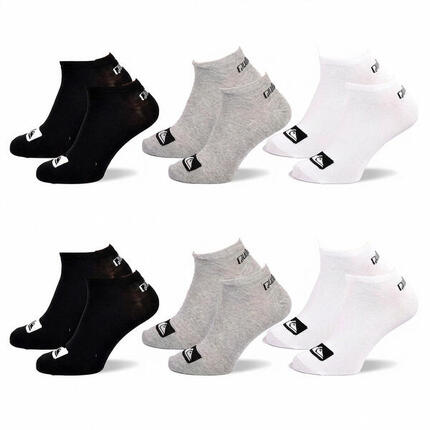 Quiksilver Pack de Chaussettes Enfant SNEAKER Lot 6 Paires Sport