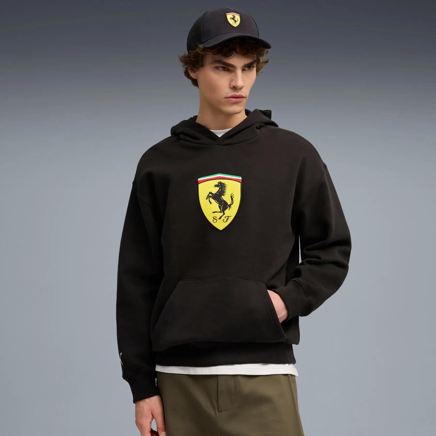 Felpa con cappuccio Puma Ferrari Sportswear Shield 2/7