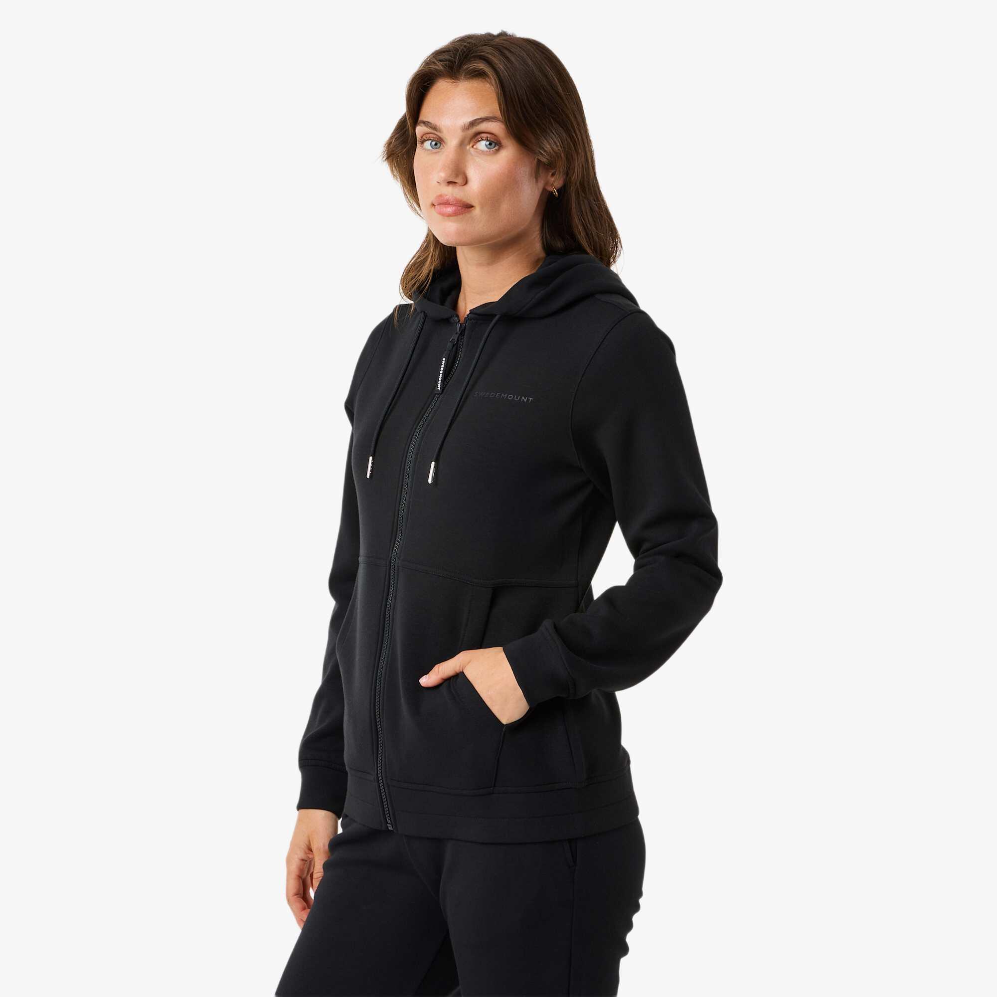 Damen Trainingssweater atmungsaktiv Move Soft Full Zip Hood 4/7