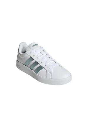 Adidas Damen Grand Court Base 3.0 Sneaker Freizeitschuh HQ0092 Wolkenweiß Grau
