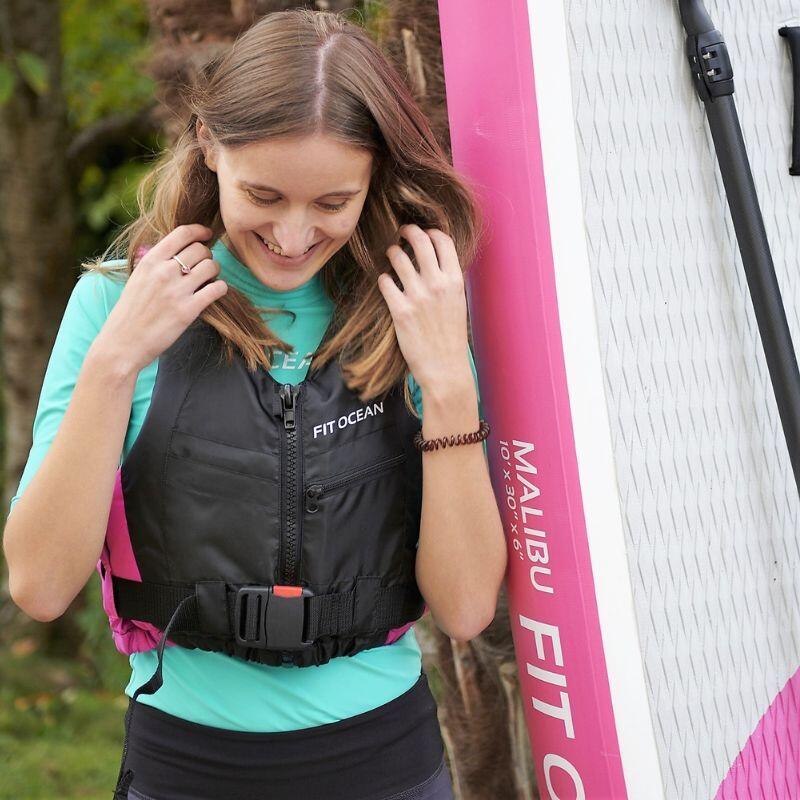 FIT OCEAN Veste de vie universal Rose M-L (50-70kg) 3/5