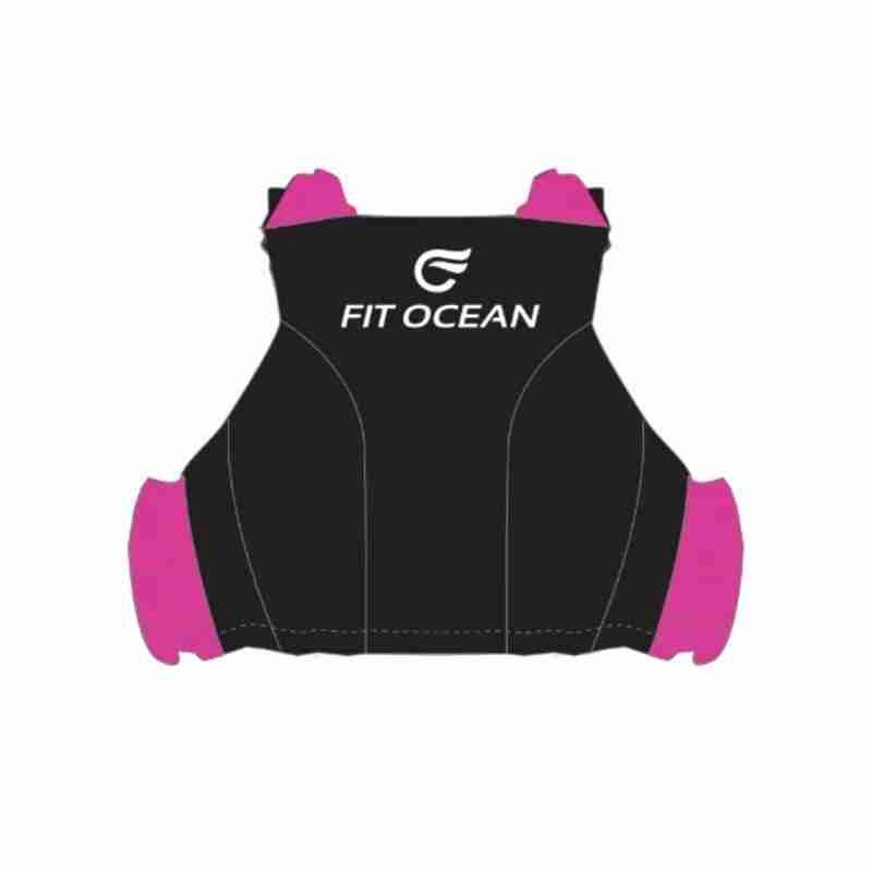 FIT OCEAN Veste de vie universal Rose M-L (50-70kg) 4/5