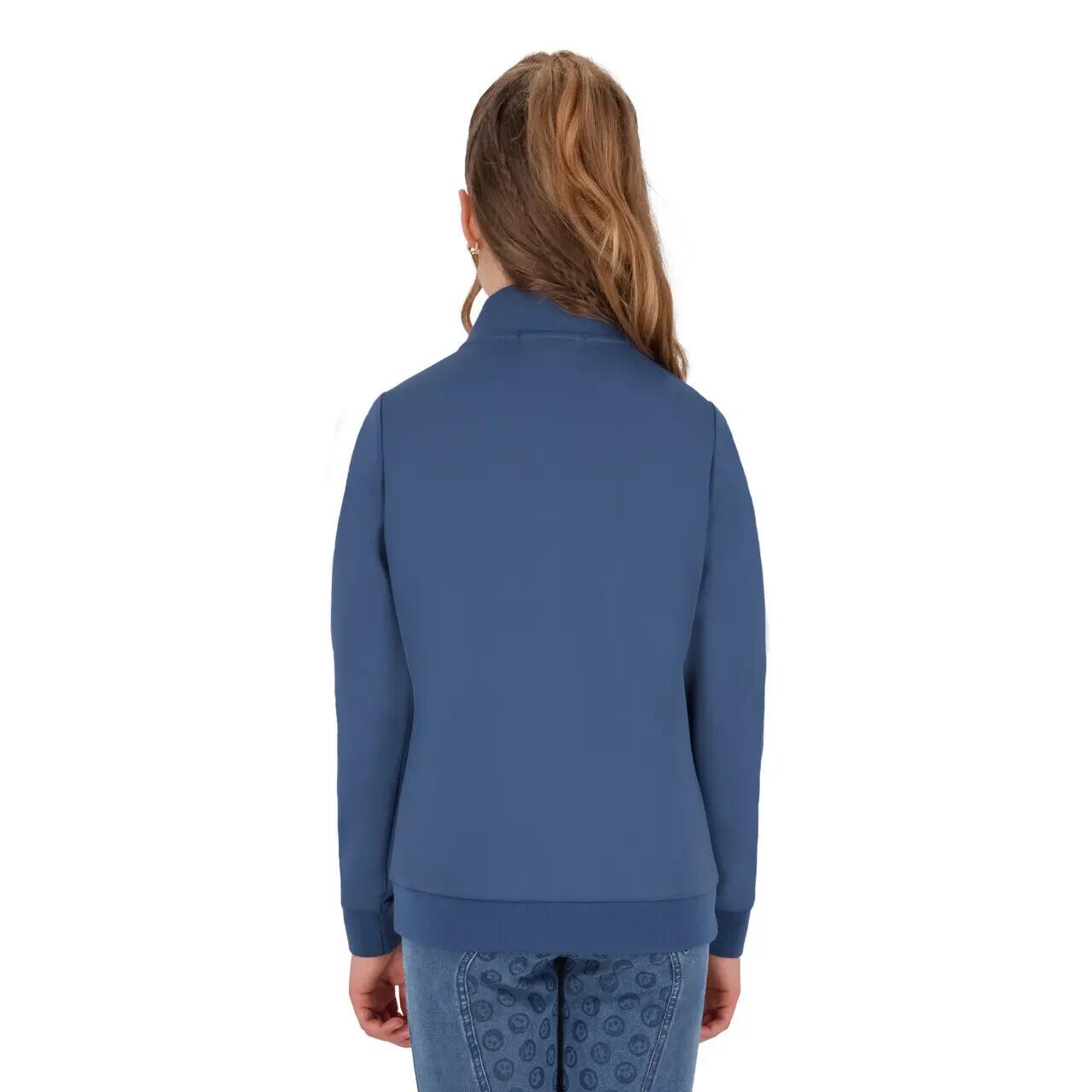 Veste équitation full zip fille QHP Rosalynn 2/7