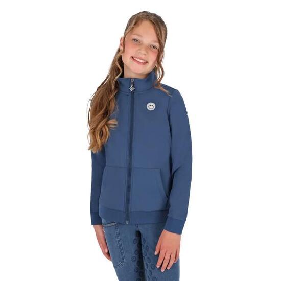 Veste équitation full zip fille QHP Rosalynn