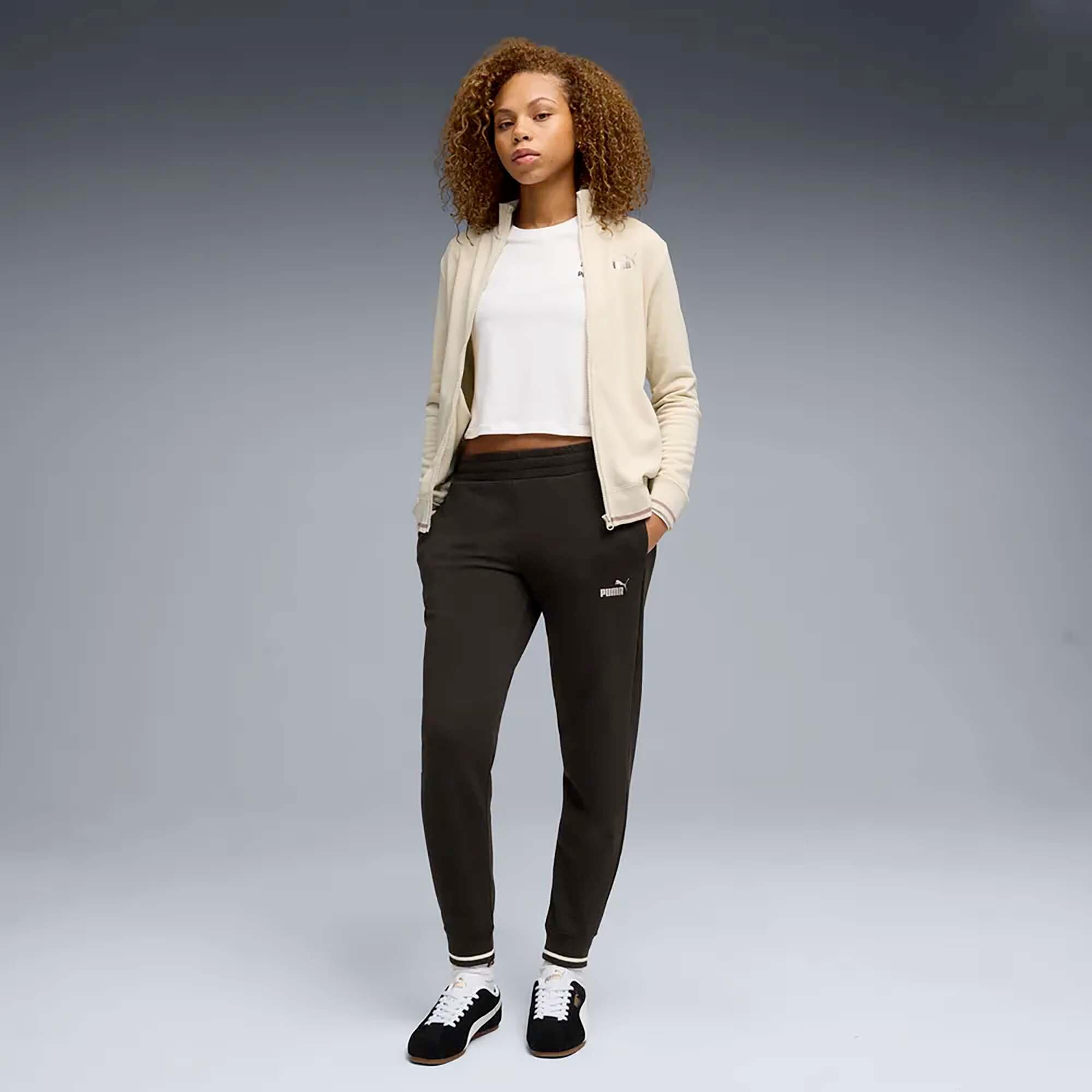 Survêtement Puma Survêtement Métallisé Full-Zip Tracksuit Tr Cl Femme 2/4