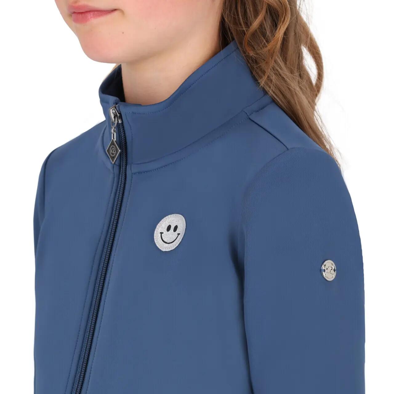 Veste équitation full zip fille QHP Rosalynn 4/7