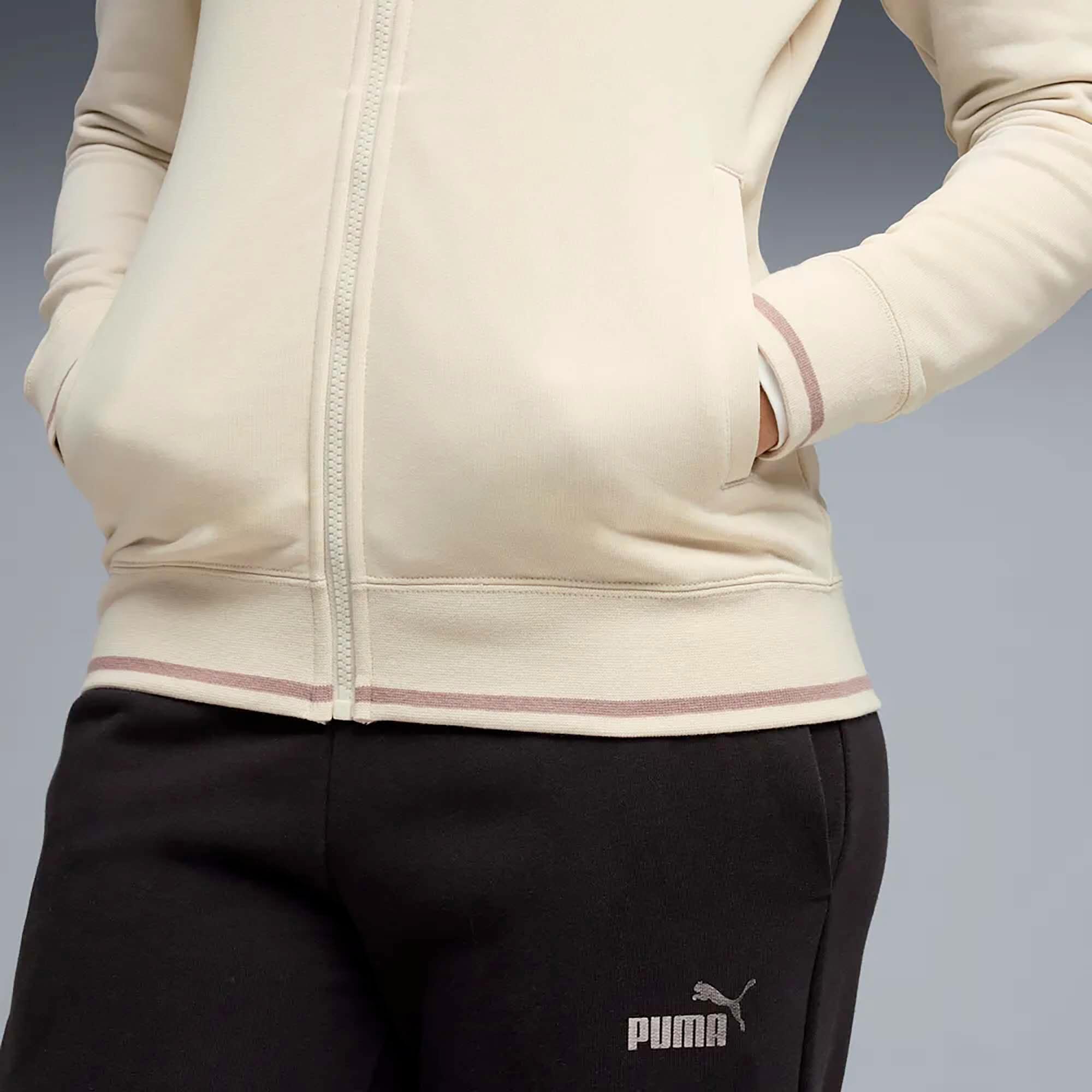 Survêtement Puma Survêtement Métallisé Full-Zip Tracksuit Tr Cl Femme 4/4