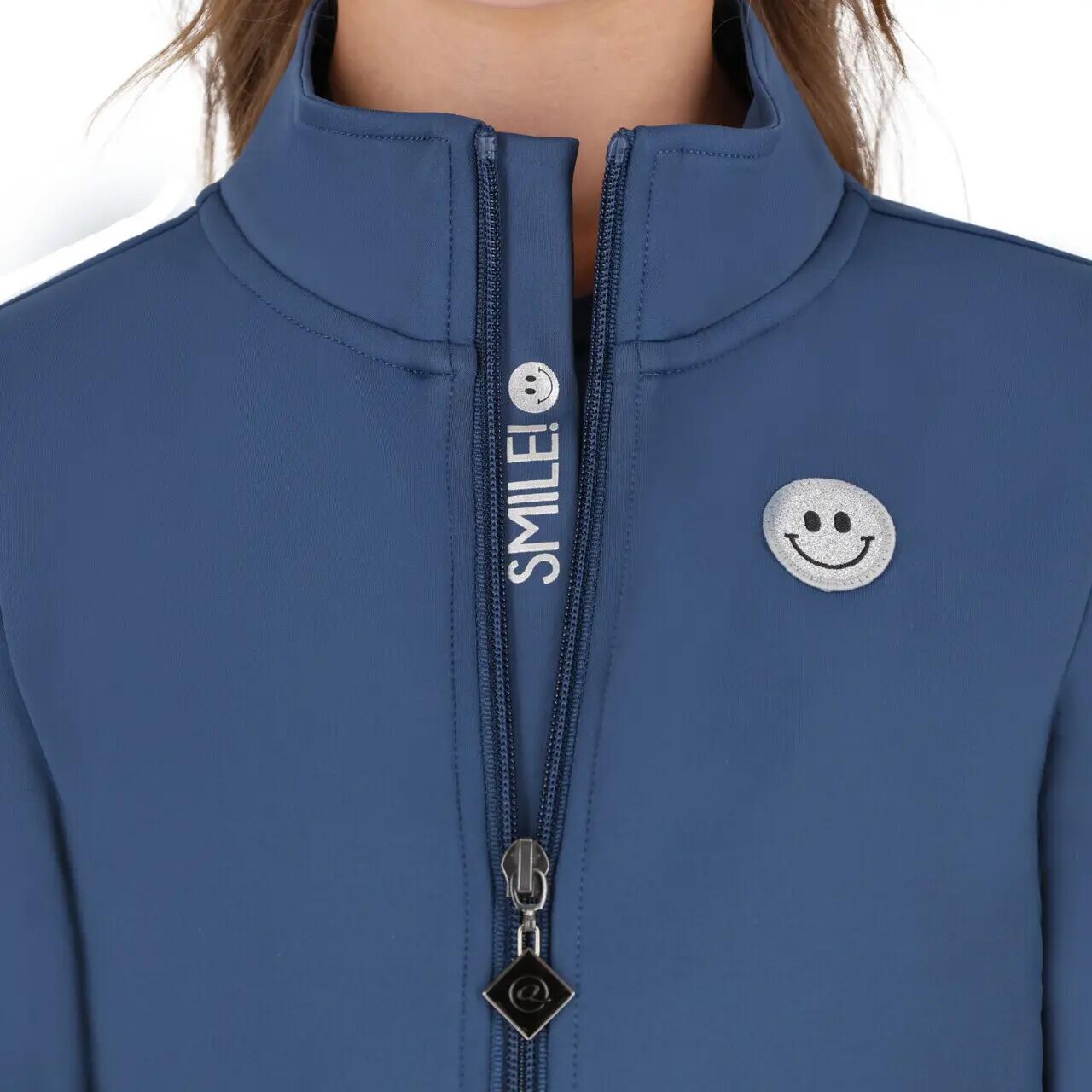 Veste équitation full zip fille QHP Rosalynn 6/7