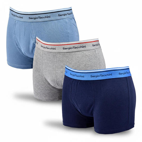 Sergio Tacchini Pack de Boxers Homme Lot de 3
