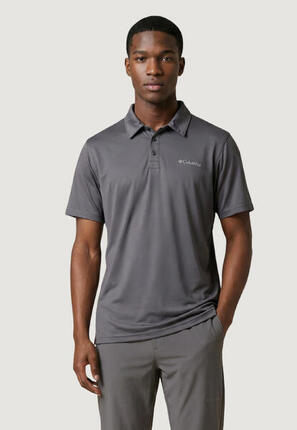 polo manches courtes Columbia Hike™ Polo HOMME gris