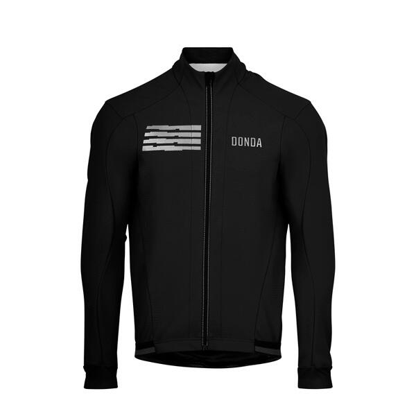 Torrential Jacket Black - Mens Thermal Cycling Jacket 1/5