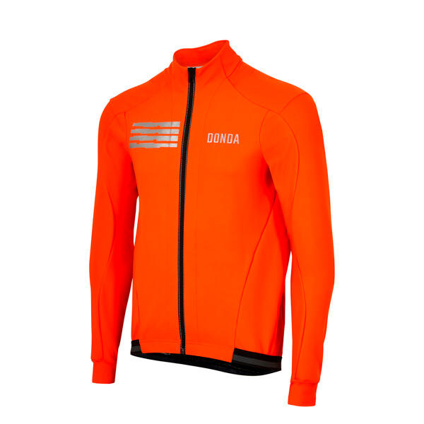 Torrential Jacket Orange - Womens Thermal Cycling Jacket 2/4