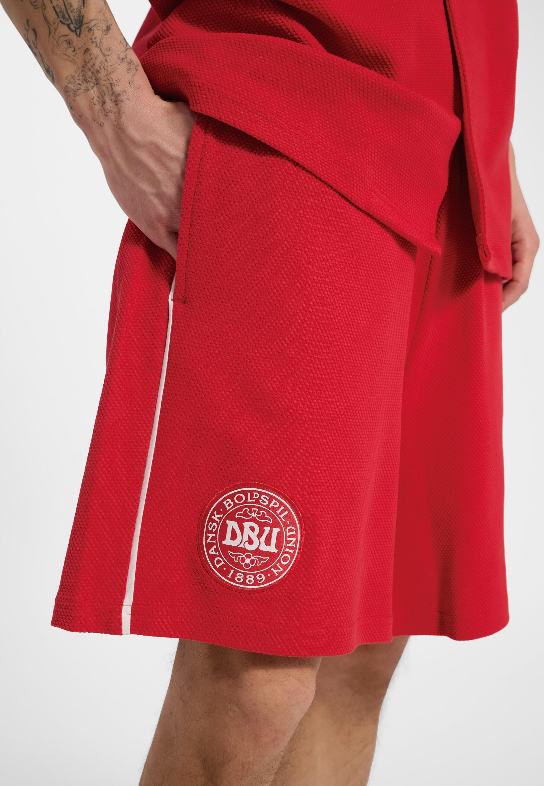 Enfiler Short Dbu 26 Football Adulte 4/7