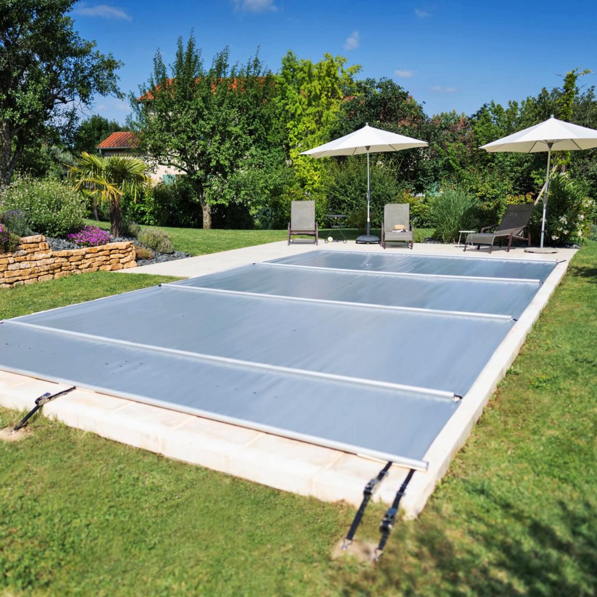 Poolabdeckung Coverkit 4 x 9 m - PVC 580g/m² 2/7