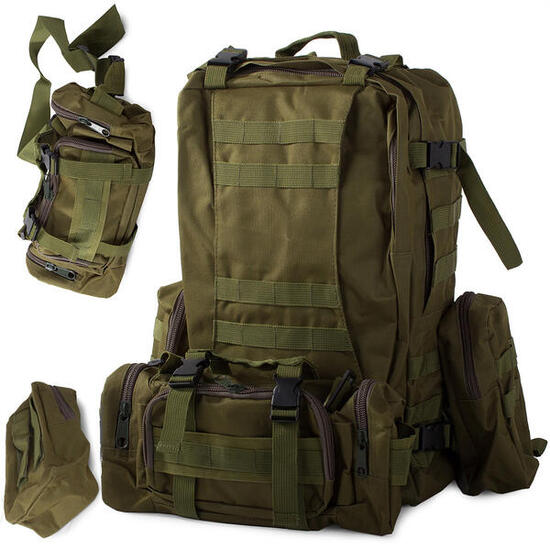 Zaino 485 litri Tactical Survival Cachi