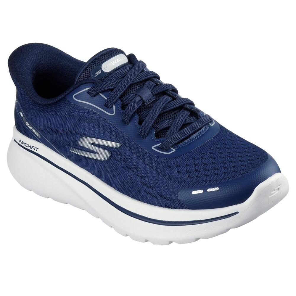Baskets FEMME Skechers Slip-ins Go Walk Arch Fit Joy BLEU 2/7