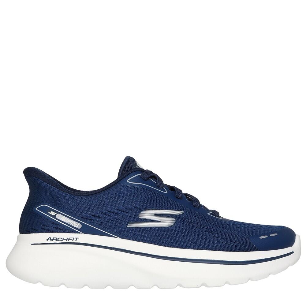 Baskets FEMME Skechers Slip-ins Go Walk Arch Fit Joy BLEU 1/7