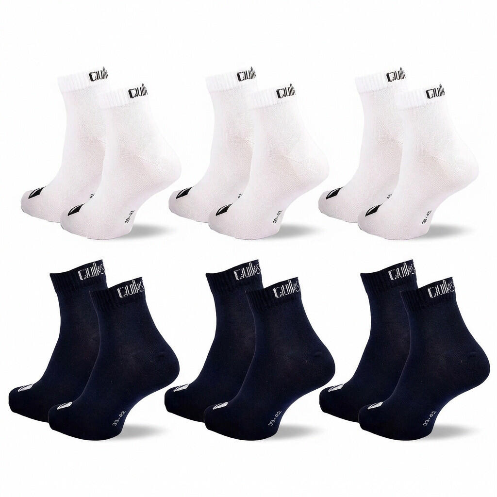 Quiksilver Confezione di calzini da uomo QUARTER Set da 6 paia Sport 4/7