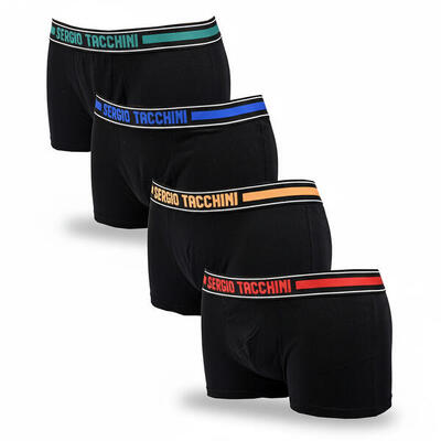 Sergio tacchini boxershortpakket voor heren set van 4