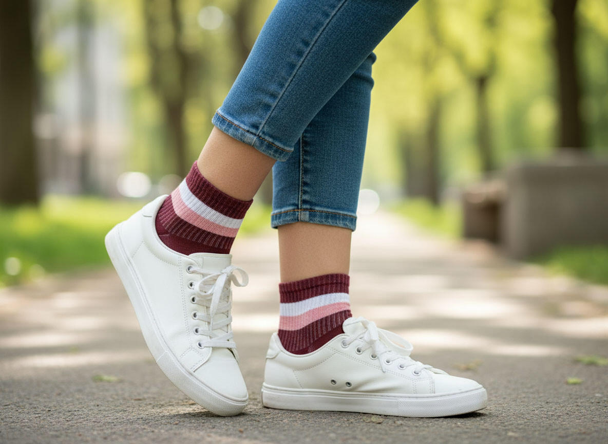 Sergio Tacchini Conjunto de meias curtas para menina Quarter Conjunto de 6 2/7
