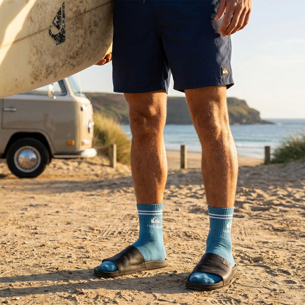 Quiksilver Confezione di calzini da uomo QUARTER Set da 6 paia Sport 2/7