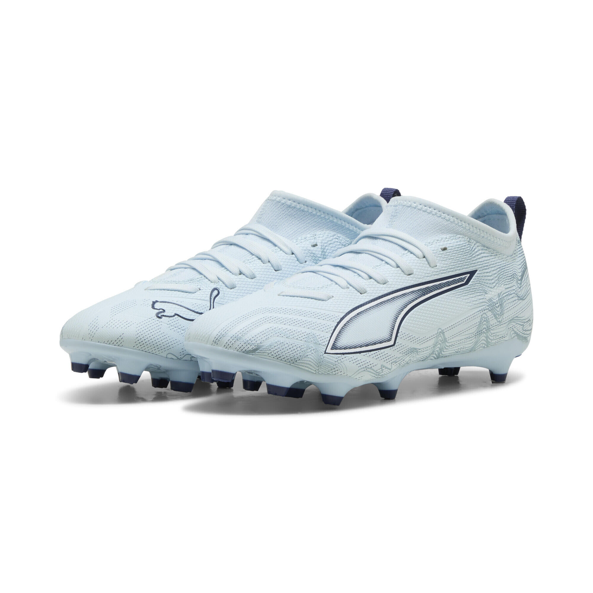 Ghete fotbal copii gripcontrol Ultra 6 Match FG/AG, galben PUMA