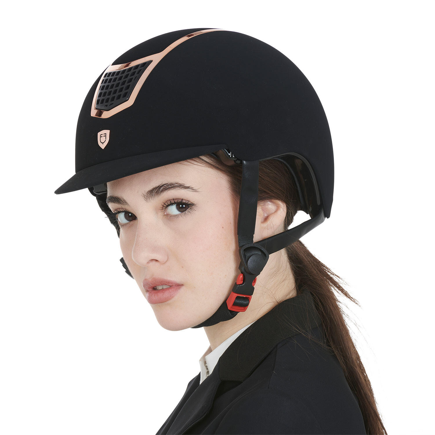 Visière femme en velours avec bordure colorée 6/6