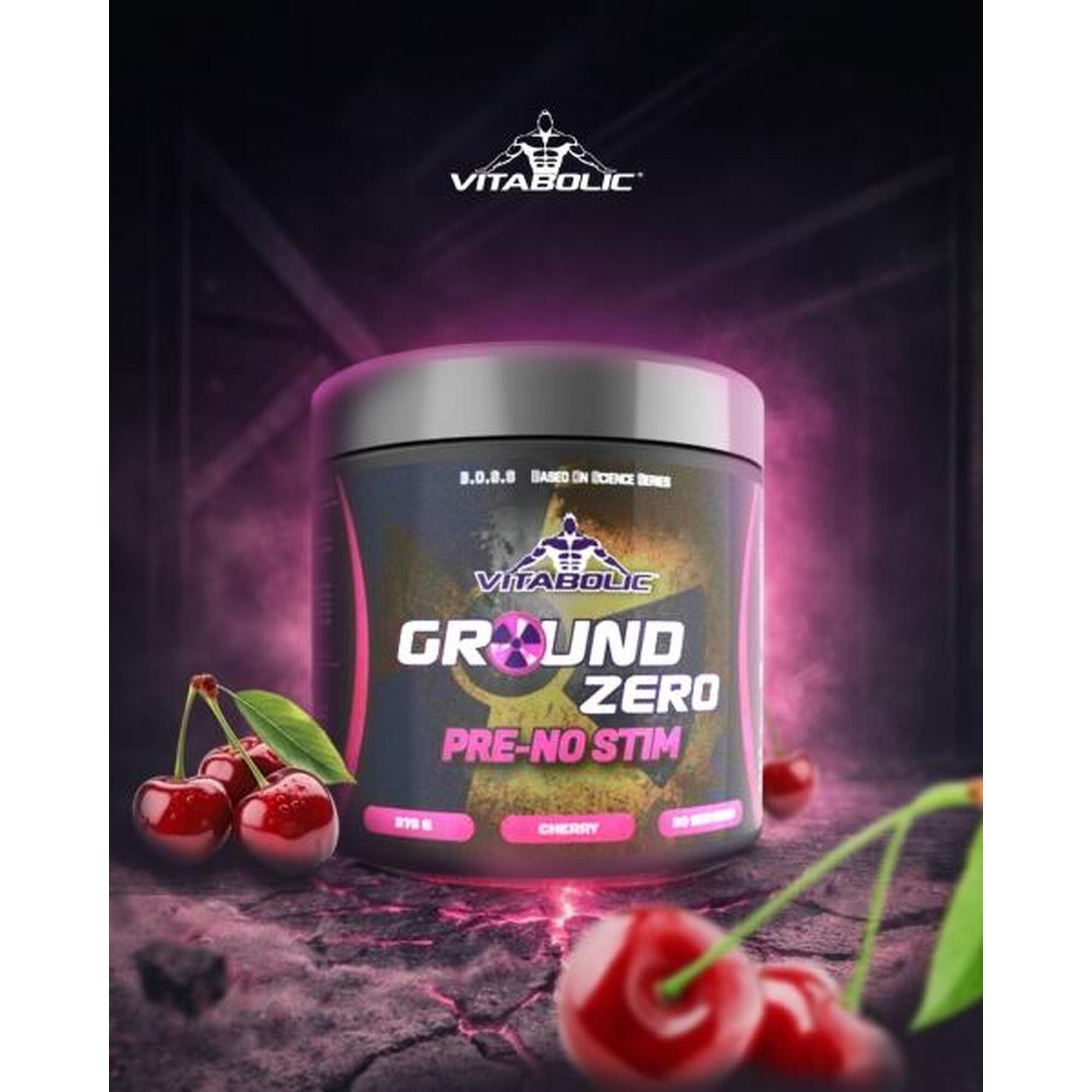 Ground Zero NO-Stim Cherry 375g