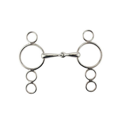 Filet pessoa poney 2 anneaux avec inox