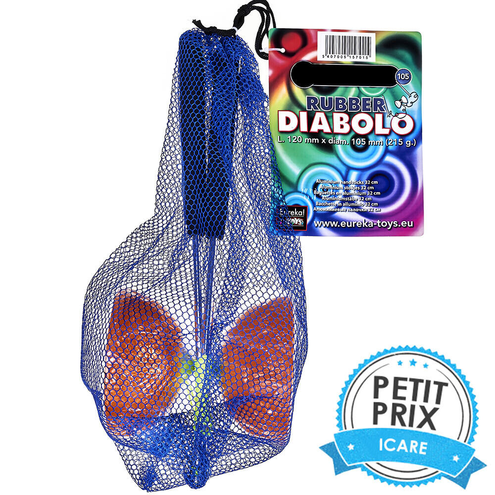 Diabolo-Set + Aluminium-Stab Eureka! 6/7