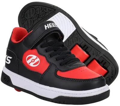 Heelys Rezerve X2 Nero/Rosso Scarpe Con Rotelle - Nero - 34