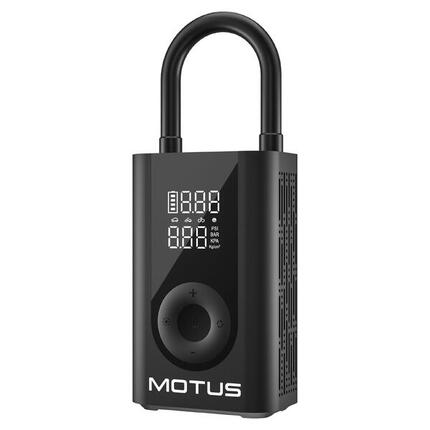Pompka elektryczna Motus V2 kompresor 150 PSI do auta roweru LED Powerbank